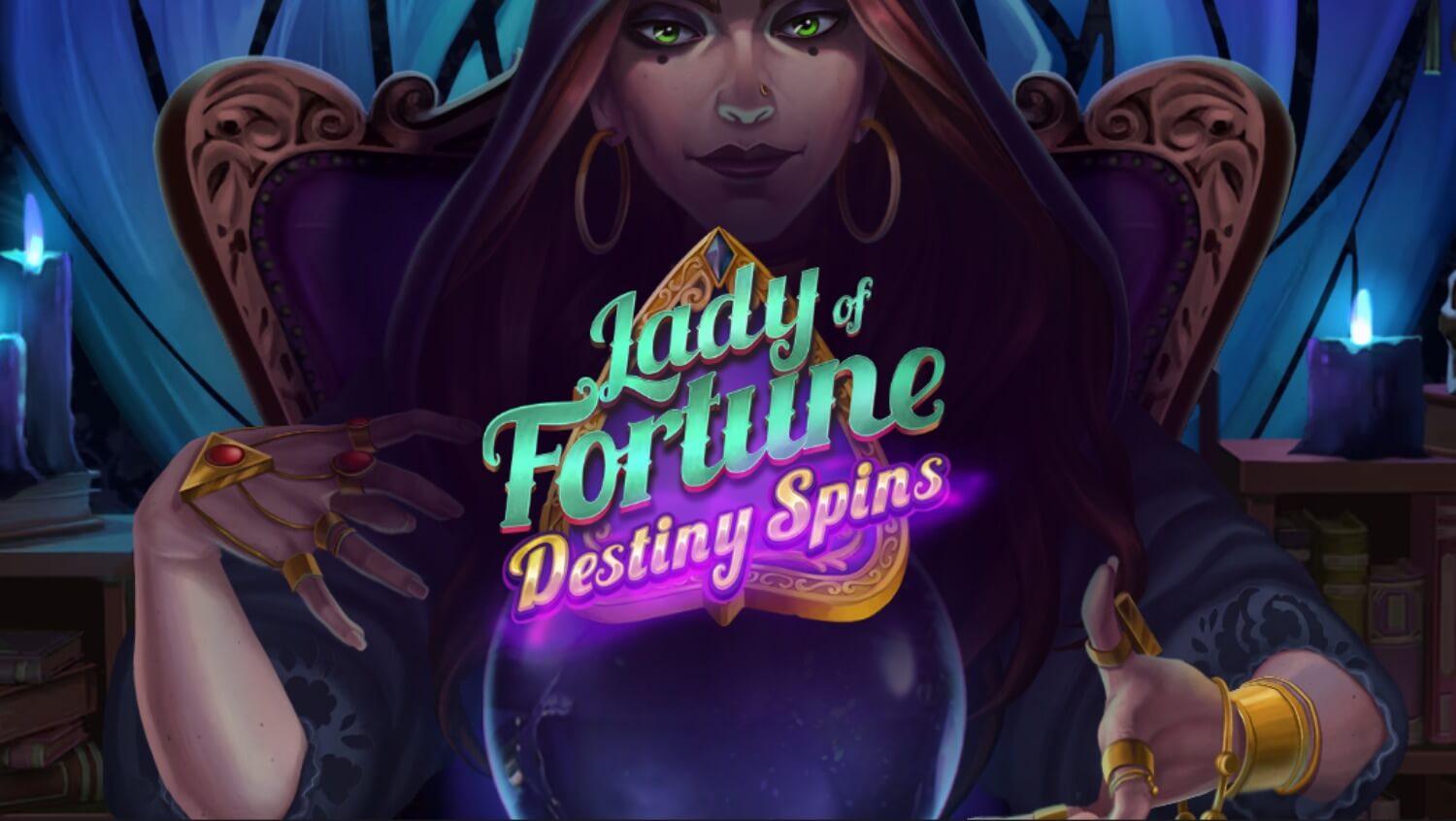 Lady of Fortune Destiny Spins - Mystical themed social casino game